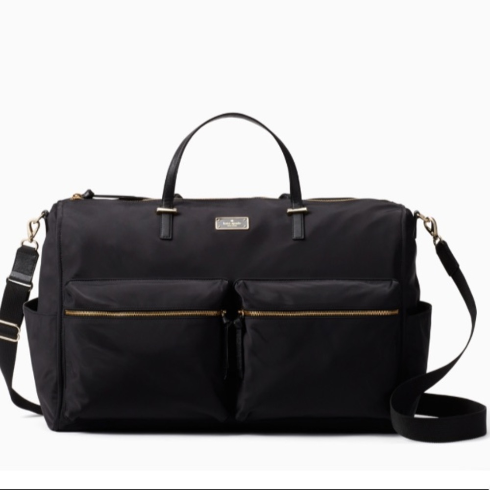NEW - Kate Spade Black Travel Duffle Bag